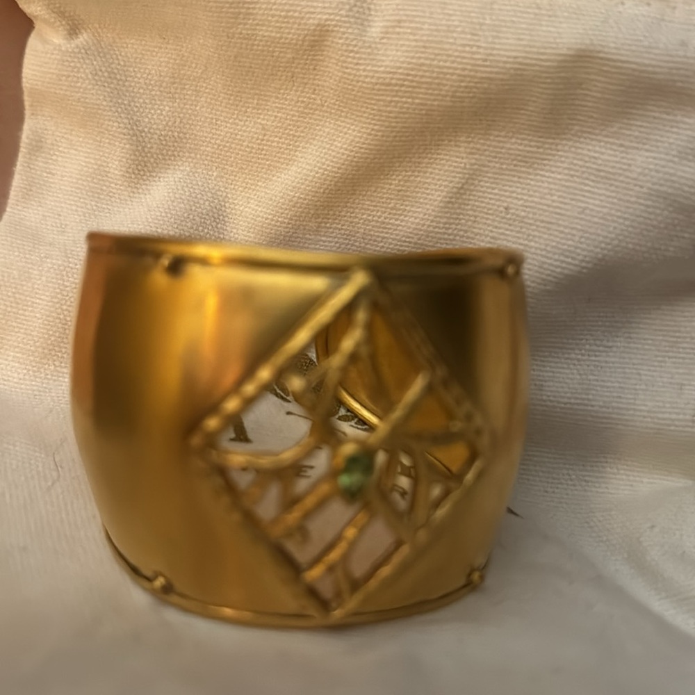 Satya Jewelry Cuff. Light scratches.